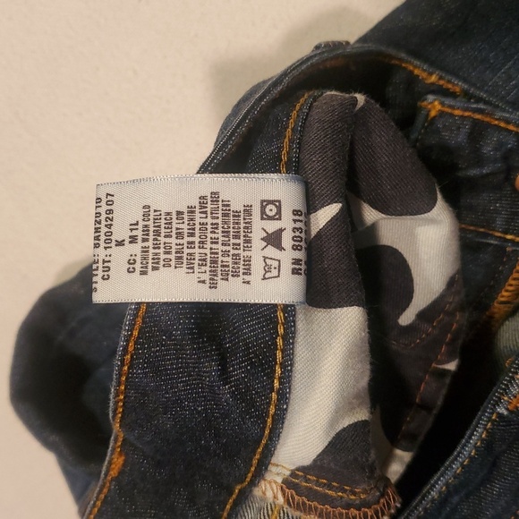 Lucky Brand Lola Boot Cut Embroidered Snap Closure Back Pocket Sz 14 X 32" Jeans - Picture 8 of 12